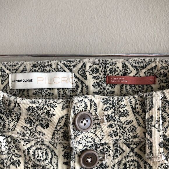 Pilcro And The Letterpress Anthropologie Boho High Waist Skinny Jeggings Jeans - Picture 5 of 15